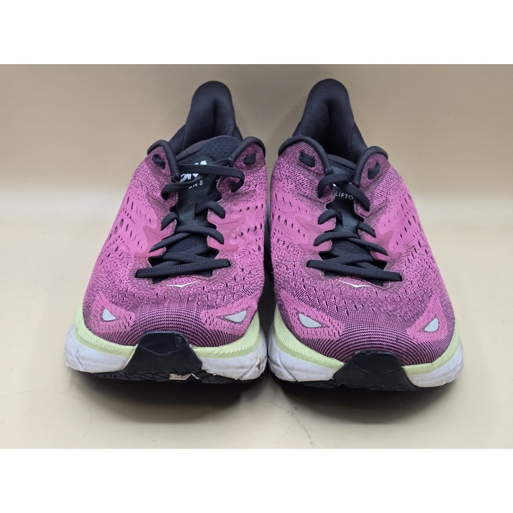 Hoka One One Plum and Black Running Shoes - Picture 12 of 15